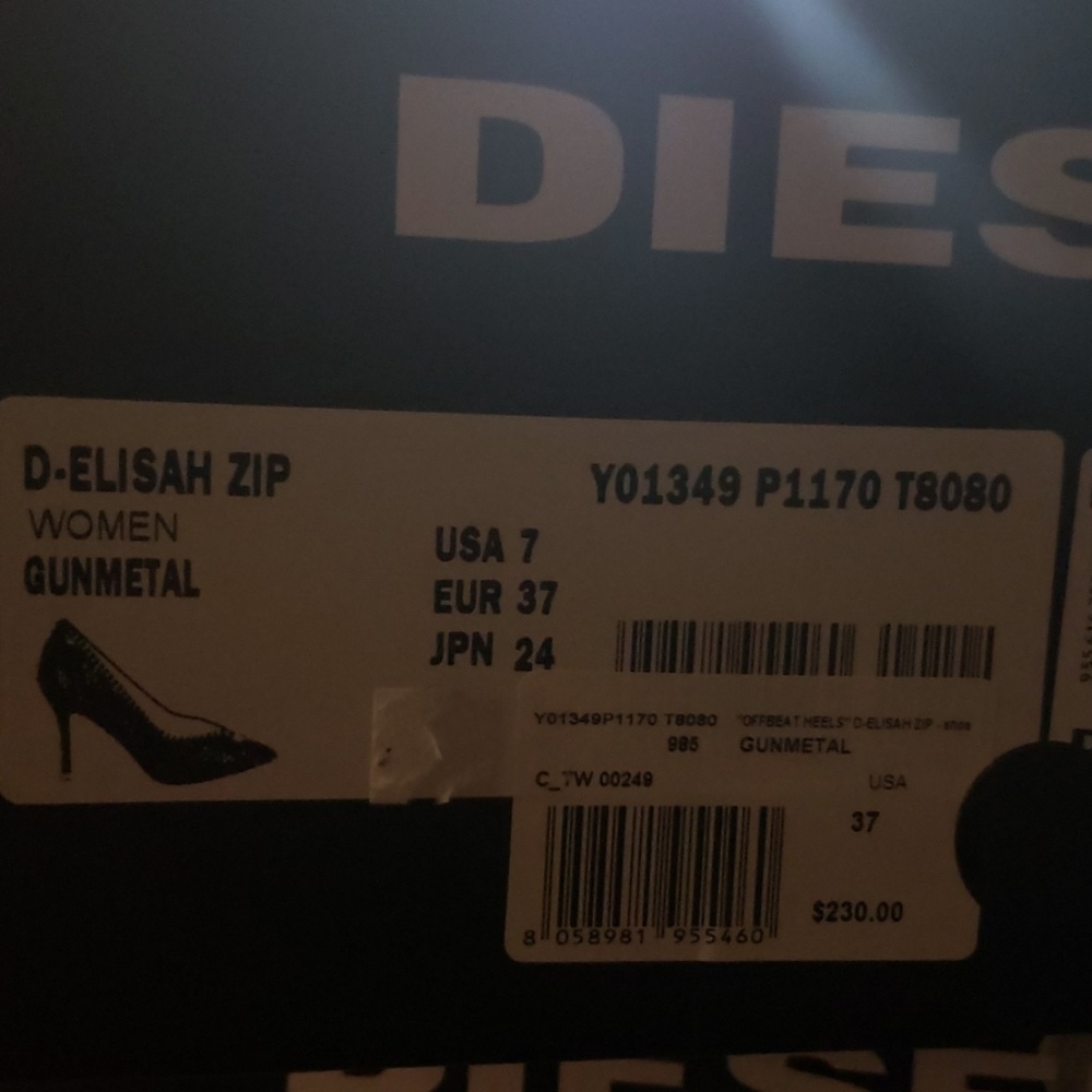 Diesel D-elisah Zip Heels - Picture 7 of 8